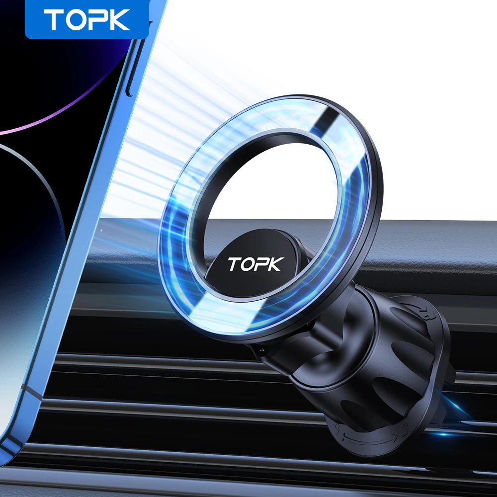 Mag-Safe Phone Holder Magnetic Car Mount, Air Vent