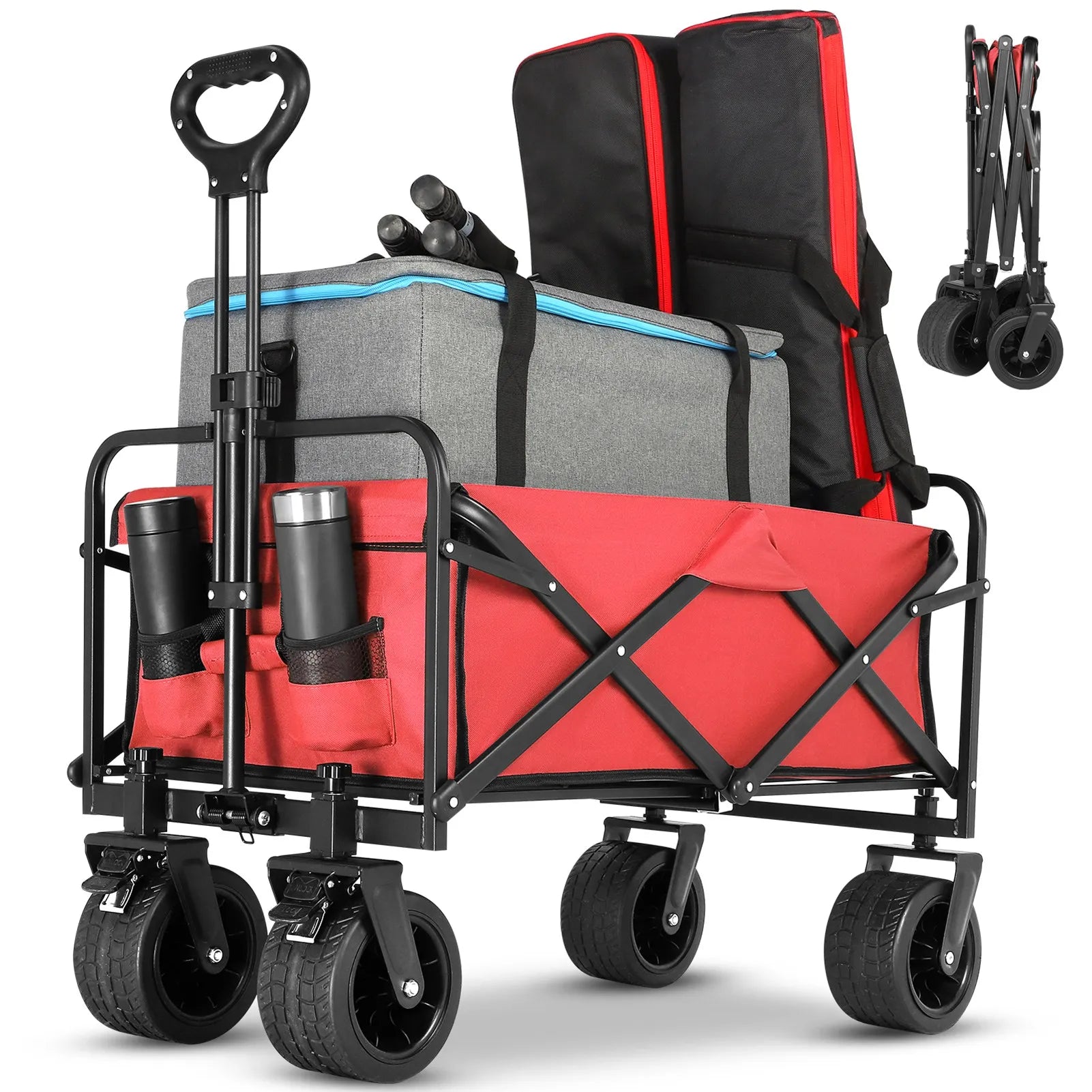 Beach Wagon Foldable All Terrain Cart