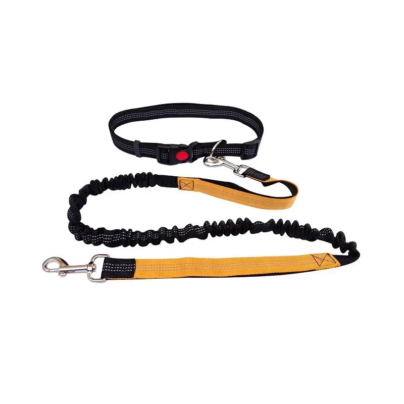 Hand Free Dog Leash for Pet Walking Dog Accessories Running Jogging Adjustable Dog leash Waist Belt Chest Strap Traction Rope