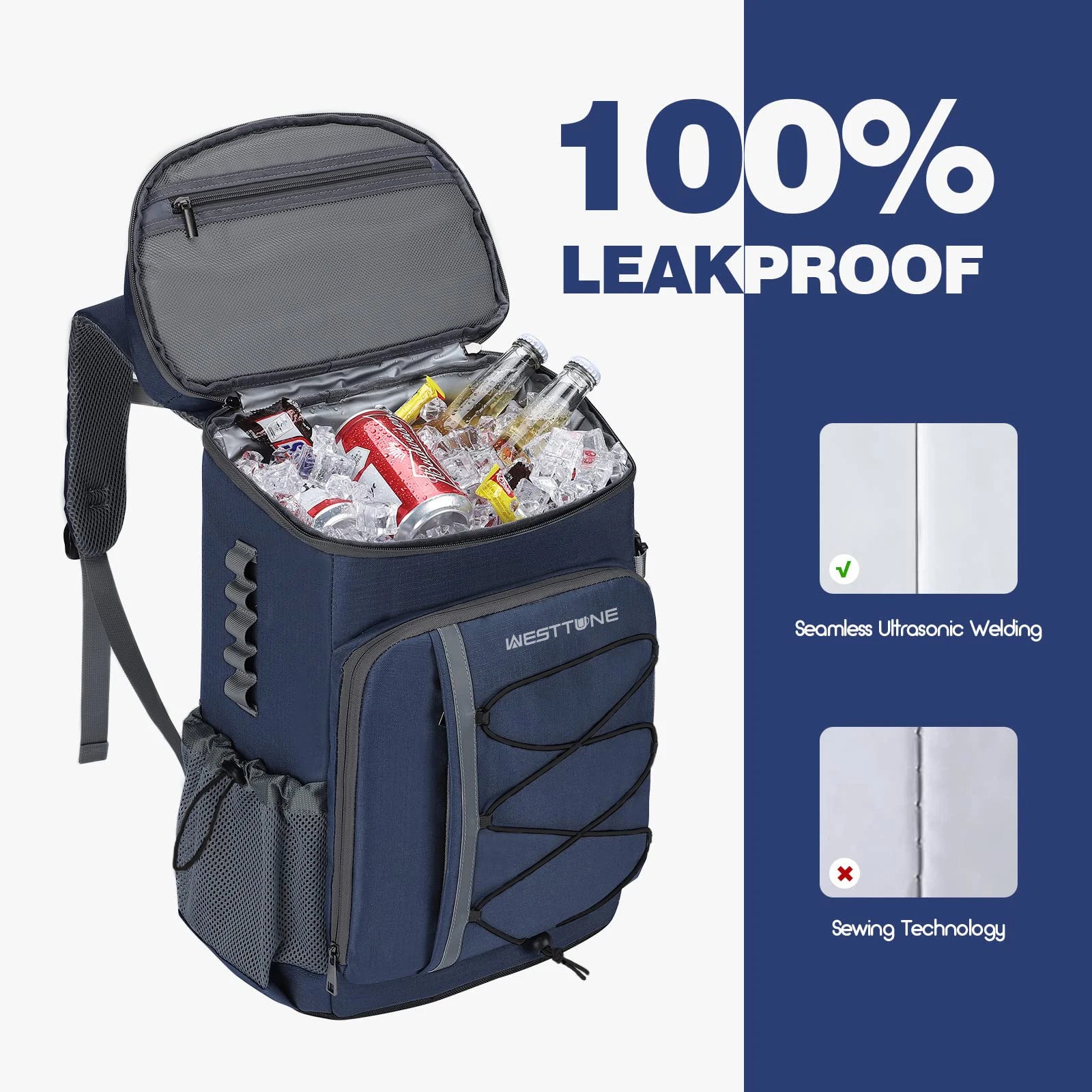 35 Can Backpack Leakproof Insulated Soft Cooler