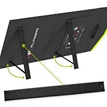 100W Solar Charging Panel and power bank.