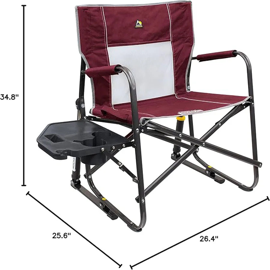 Freestyle Rocker XL with Side Table Camping Chair