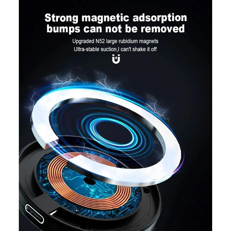 15W Wireless Car Charger Mount Adjustable Cradle