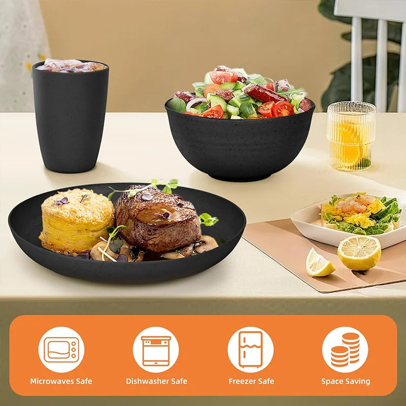 30pc Unbreakable Cutlery Set