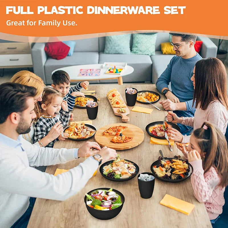 30pc Unbreakable Cutlery Set