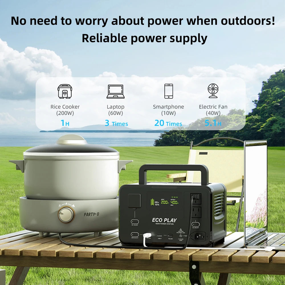 400W LiFeP04 Battery/Portable Power Supply