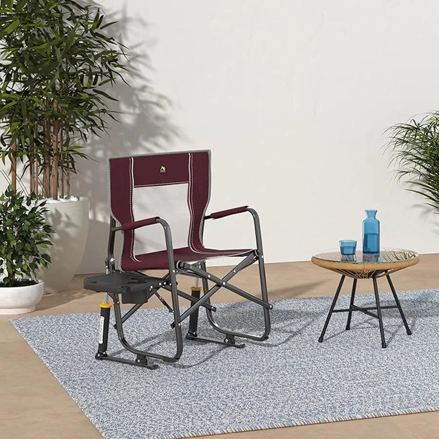 Freestyle Rocker XL with Side Table Camping Chair