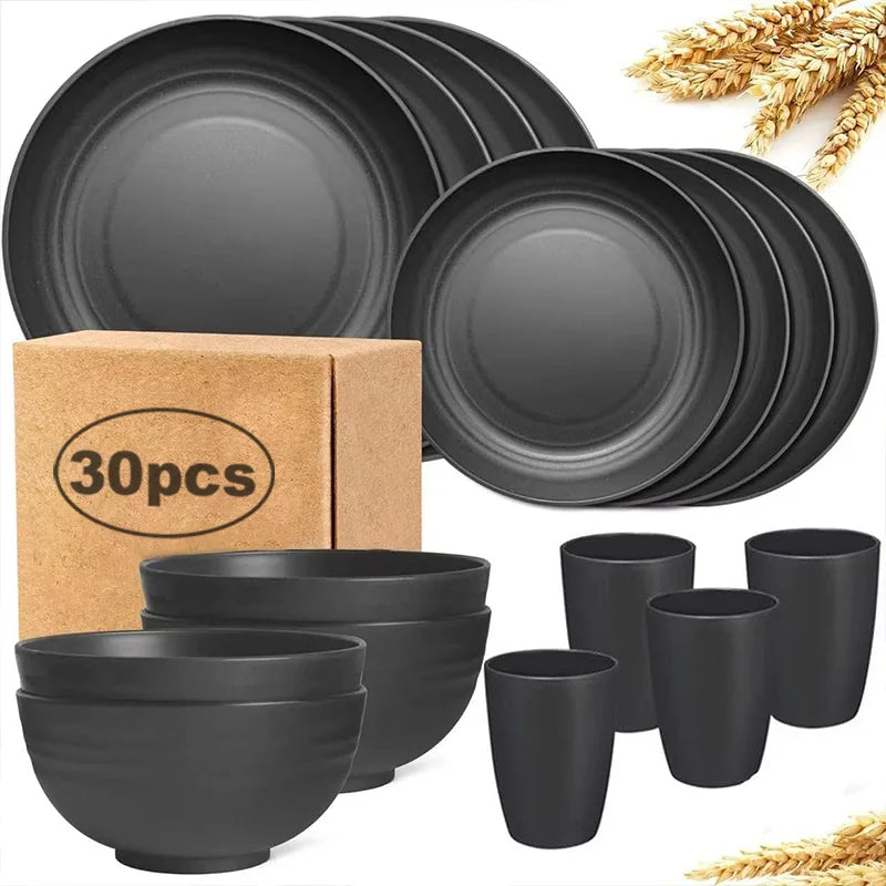 30pc Unbreakable Cutlery Set