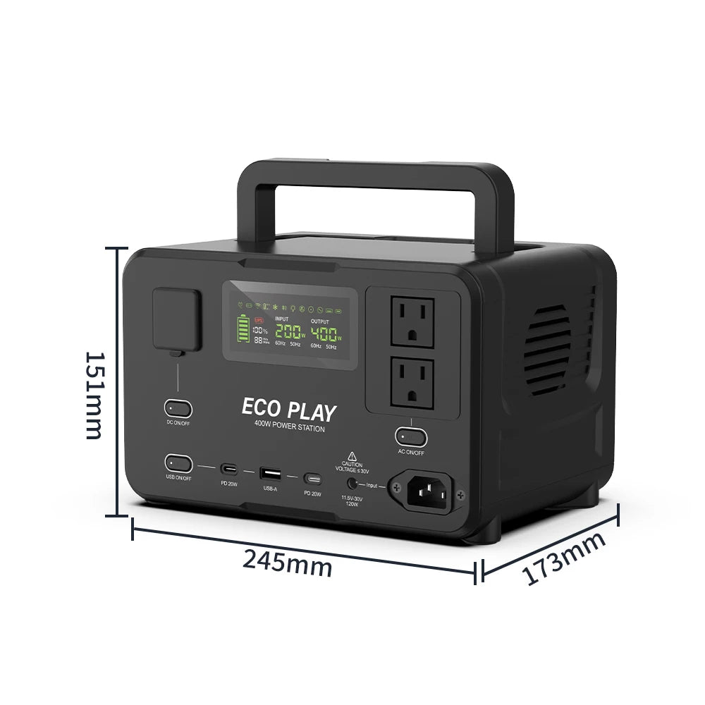400W LiFeP04 Battery/Portable Power Supply