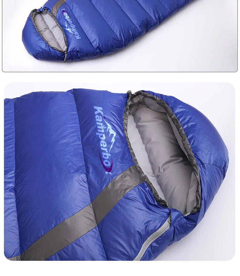Down Sleeping Bag for Winter and the Cold