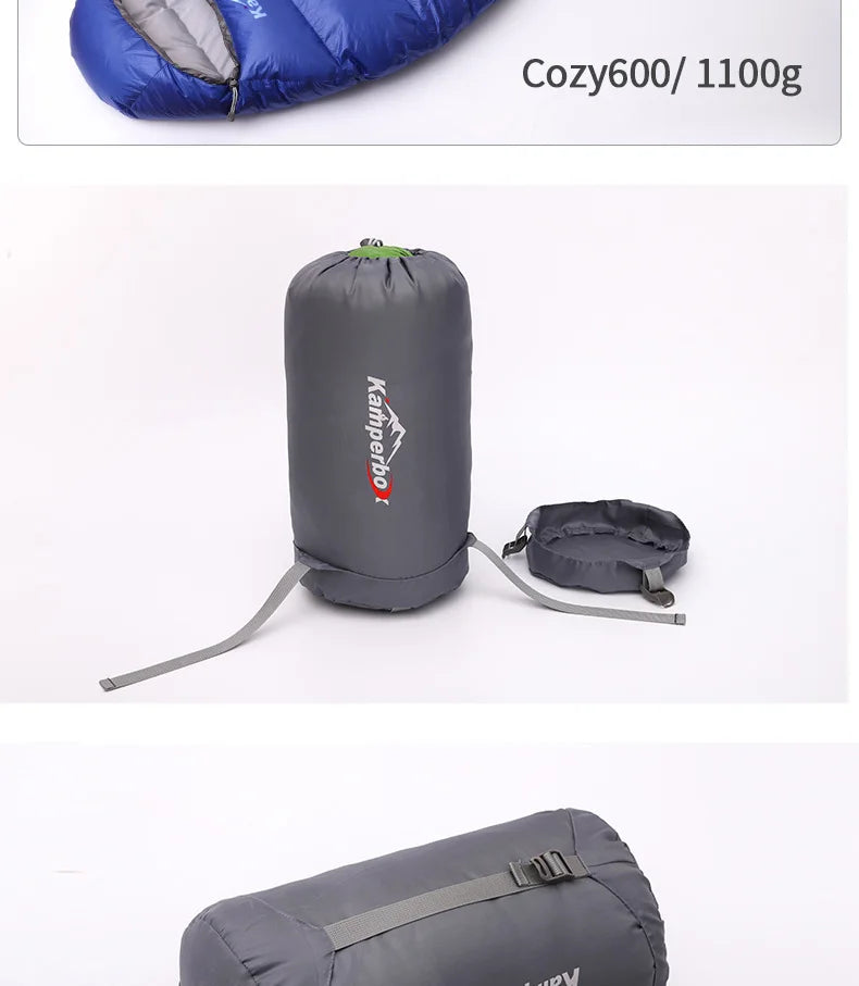 Down Sleeping Bag for Winter and the Cold