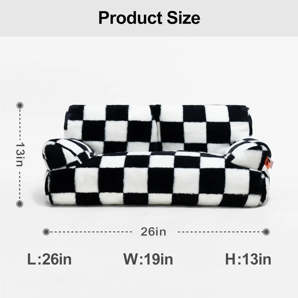 Pet Couch Bed 26×19×13 Inch Washable