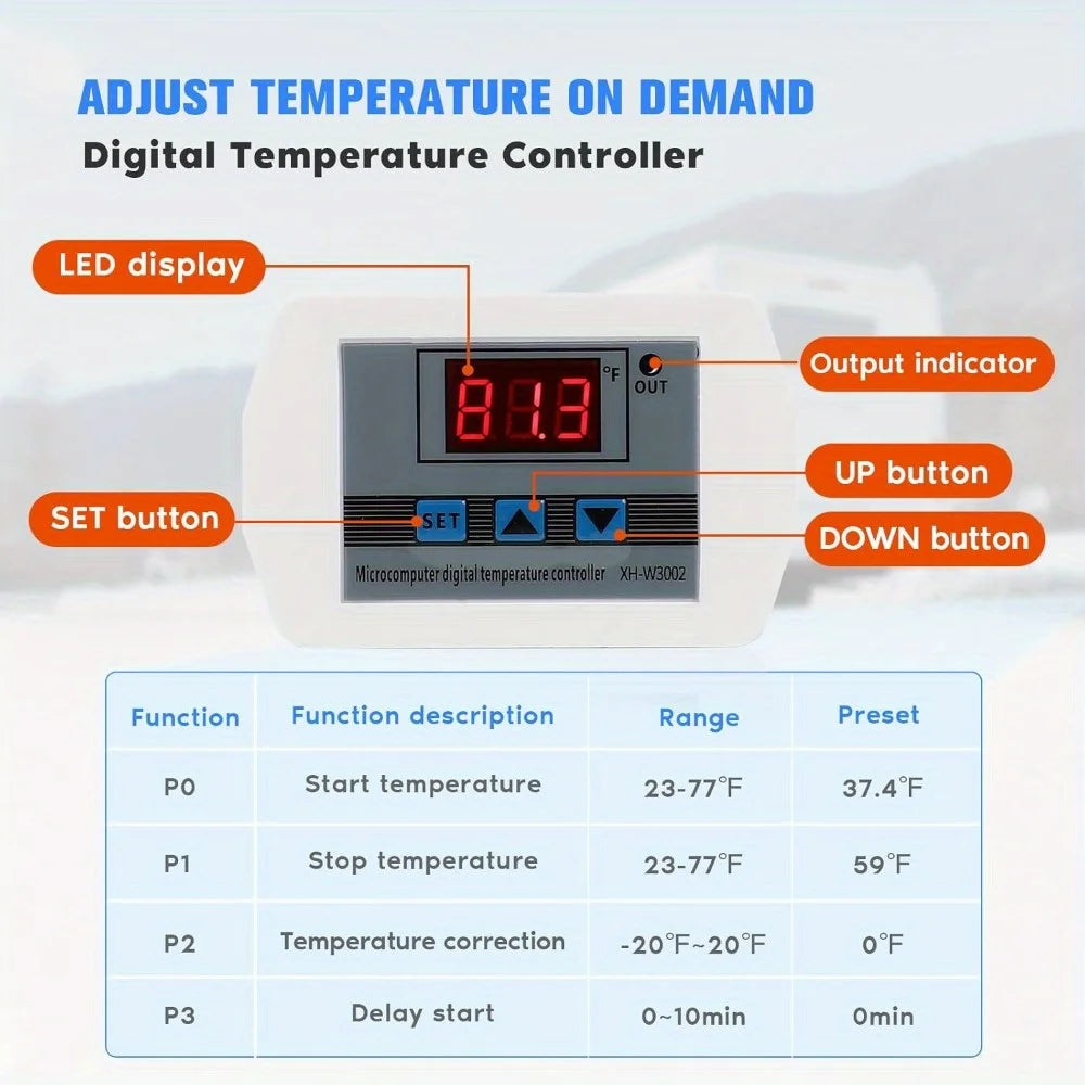 Heated Water Hose for RV's
