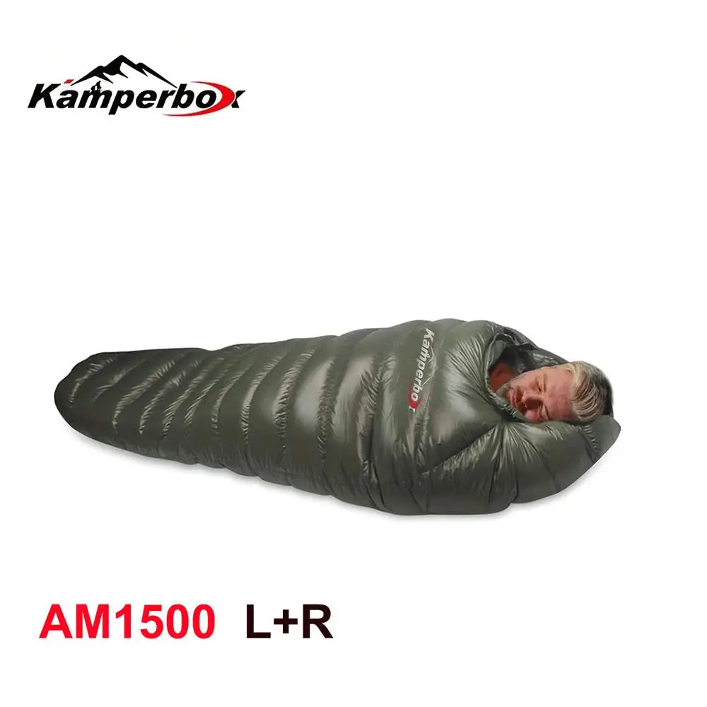 Winter-Ready Outdoor Down Sleeping Bag
