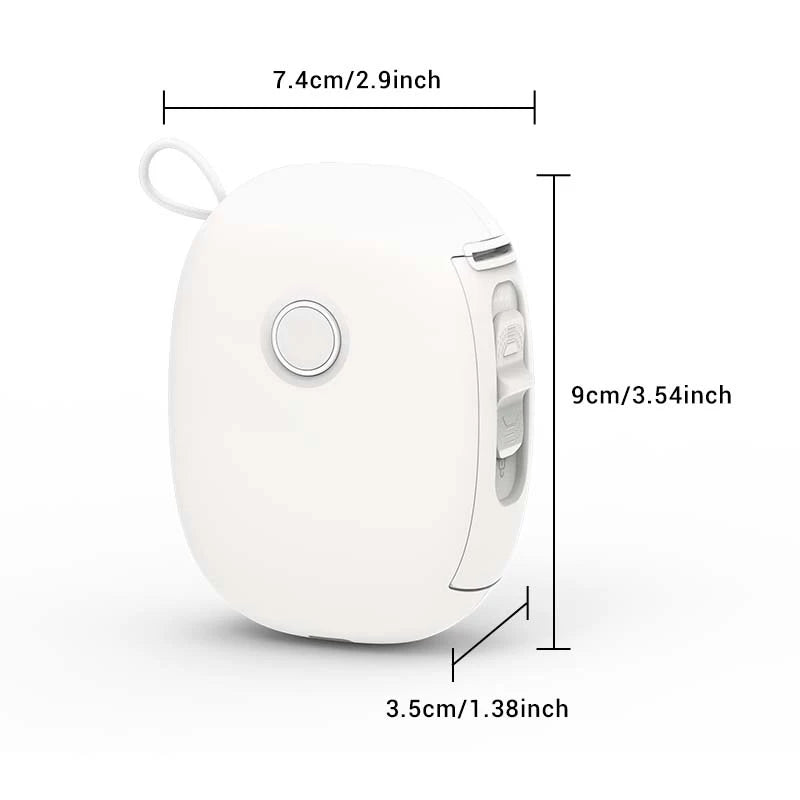 Mini Portable Thermal Label Printer Bluetooth Wireless