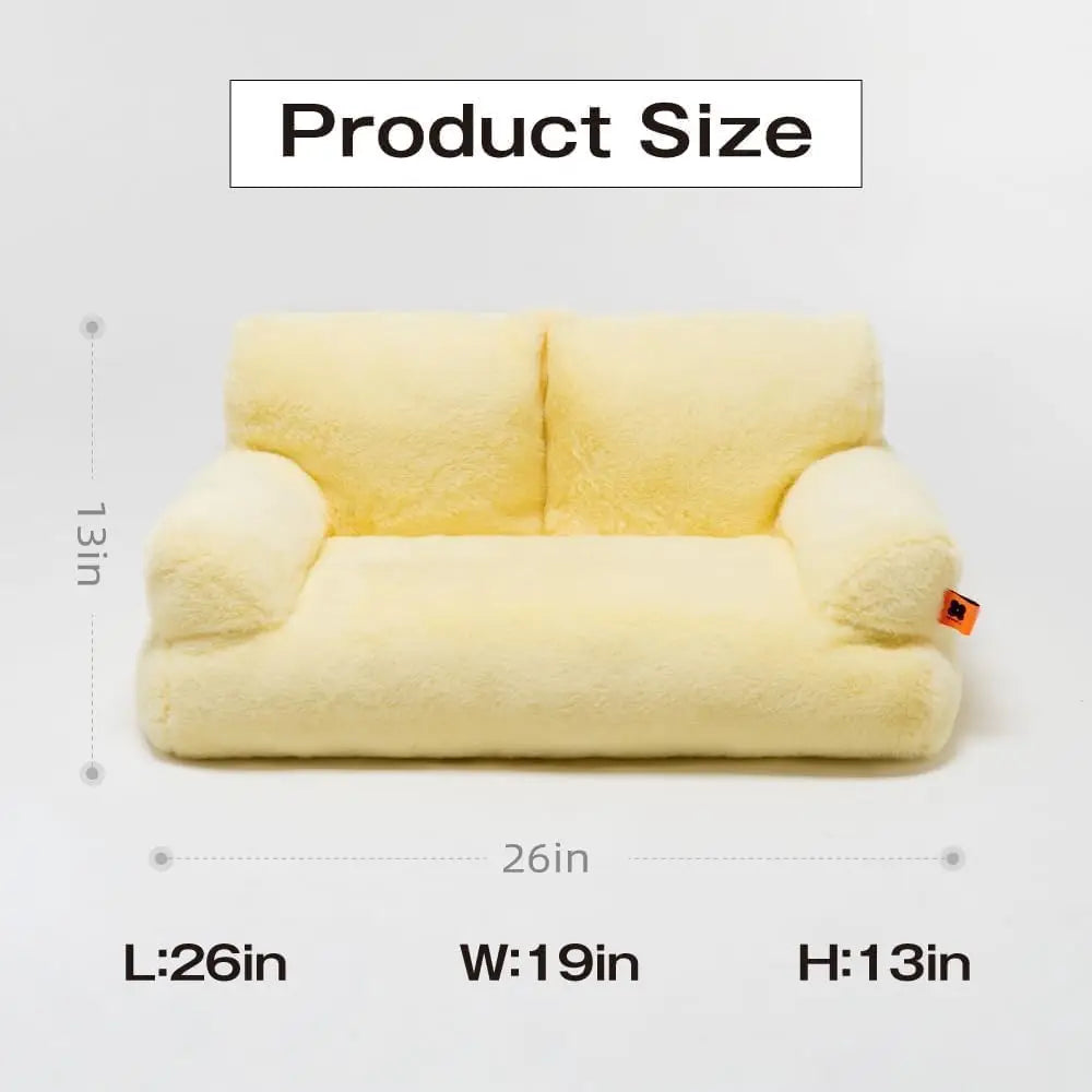 Pet Couch Bed 26×19×13 Inch Washable