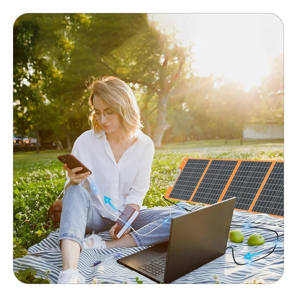 18V 100W Foldable Solar Panel