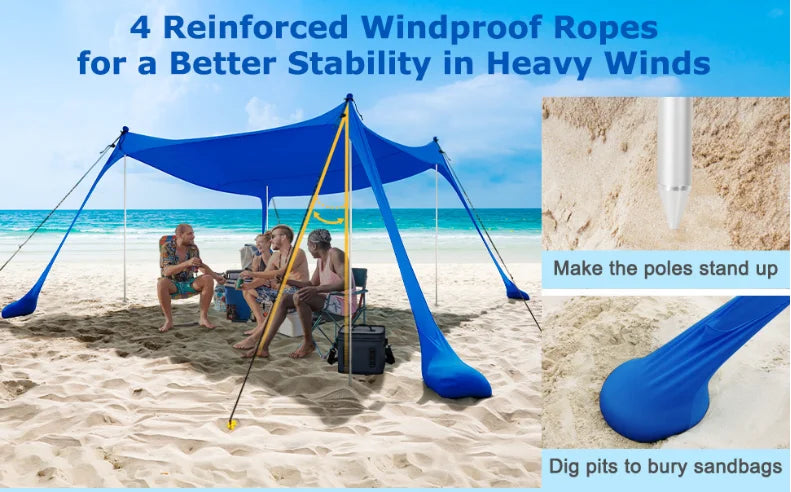 Outdoor Lawn and Beach Leica Canopy