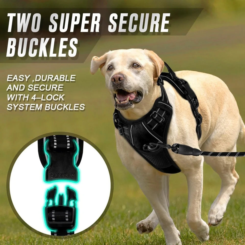 Harness Large Dogs Reflective Heavy Duty Front Clip
