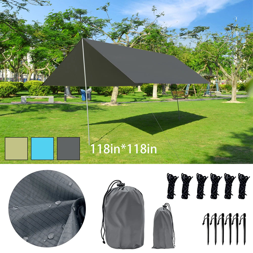 10x10FT Sun Shelter Ultralight Awning