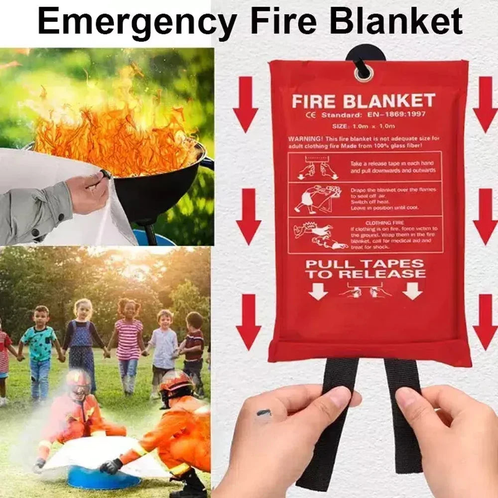 Fiberglass Emergency Fire Blanket