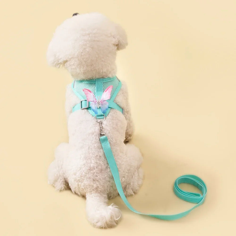 Butterfly Cute Breathable Dog Harness