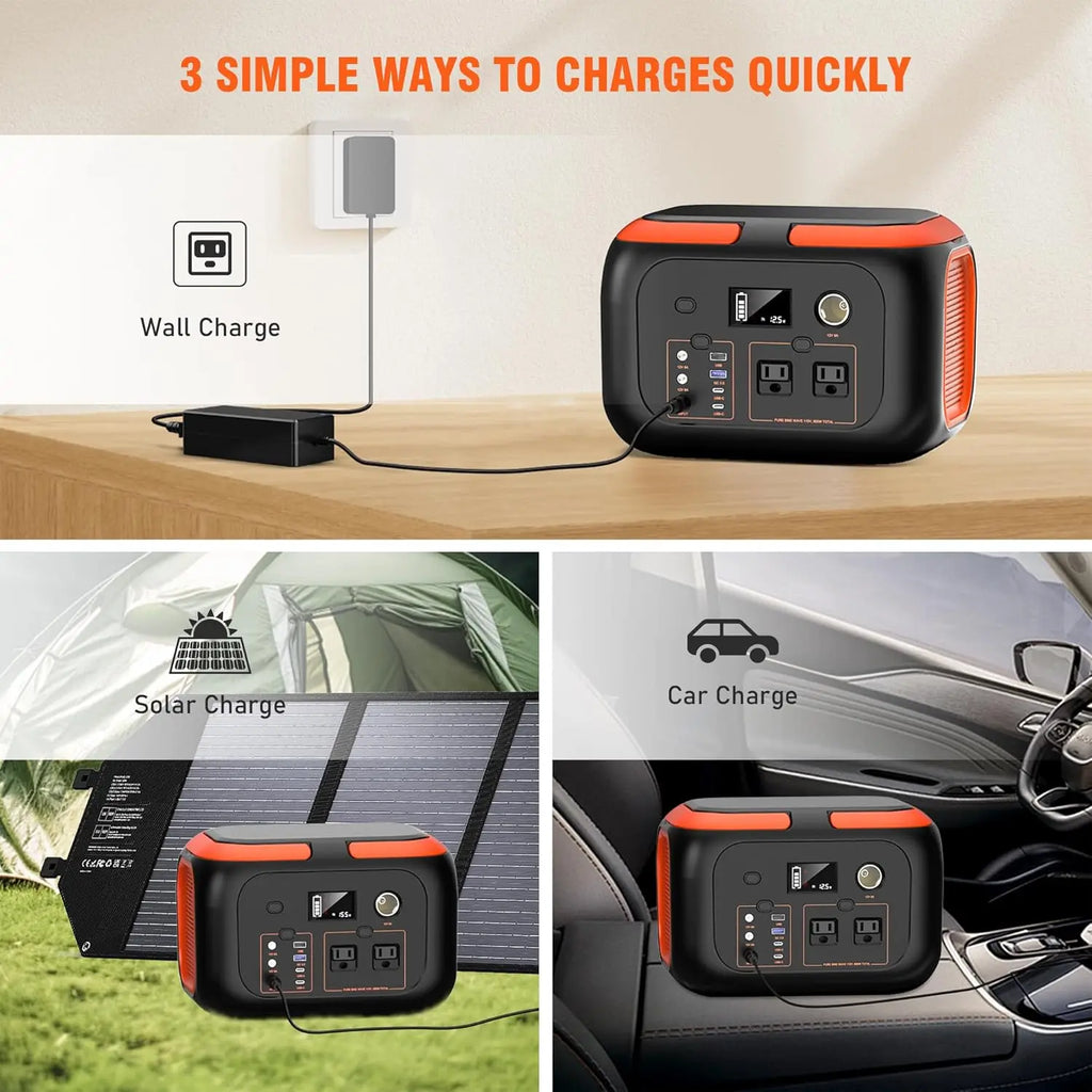 600W/300W/200W/120W Portable Power Station