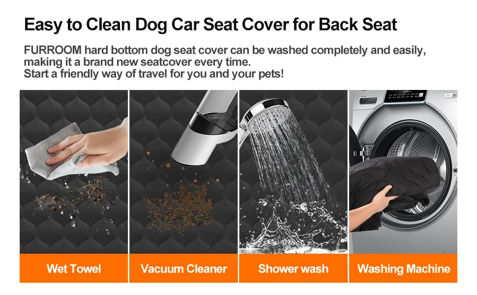 Waterproof Foldable Dog Car Seat cover