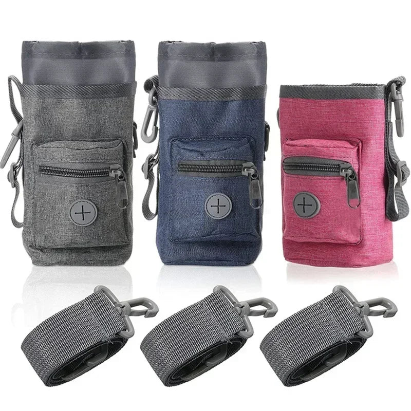 Dog Training Treat Pouch with poop bag dispenser