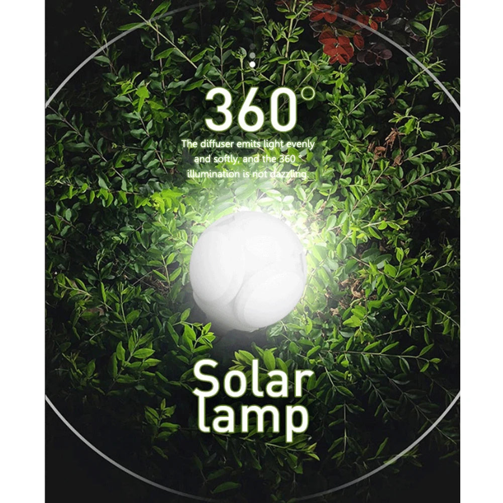 LED Solar Camping Light