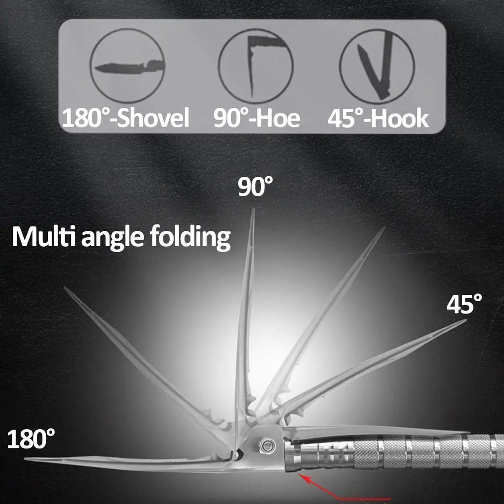 Multi Functional Detachable Foldable Shovel