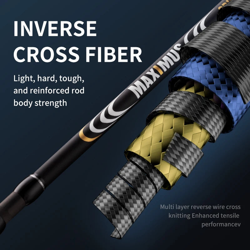 Freshwater Saltwater Fishing Rods Spinning and Casting
