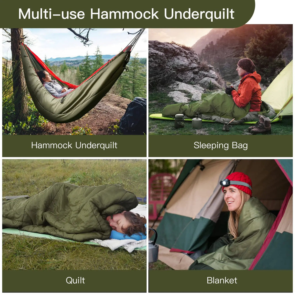 Blanket for your hammock with carry bag