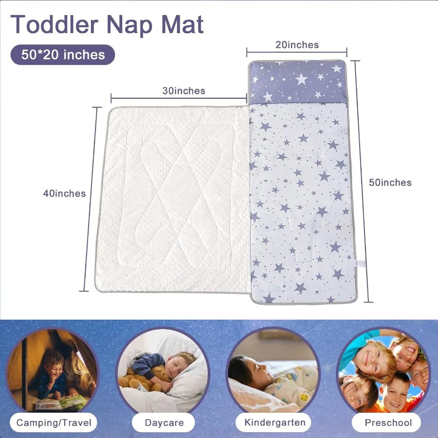 Toddler Star covered Nap Mat