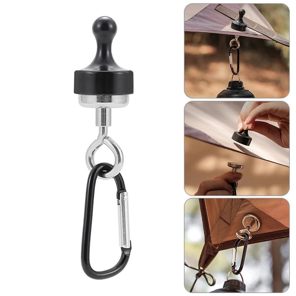 Magnetic Lanyard Hooks for Hiking, Camping, Climbing, and Picnicking