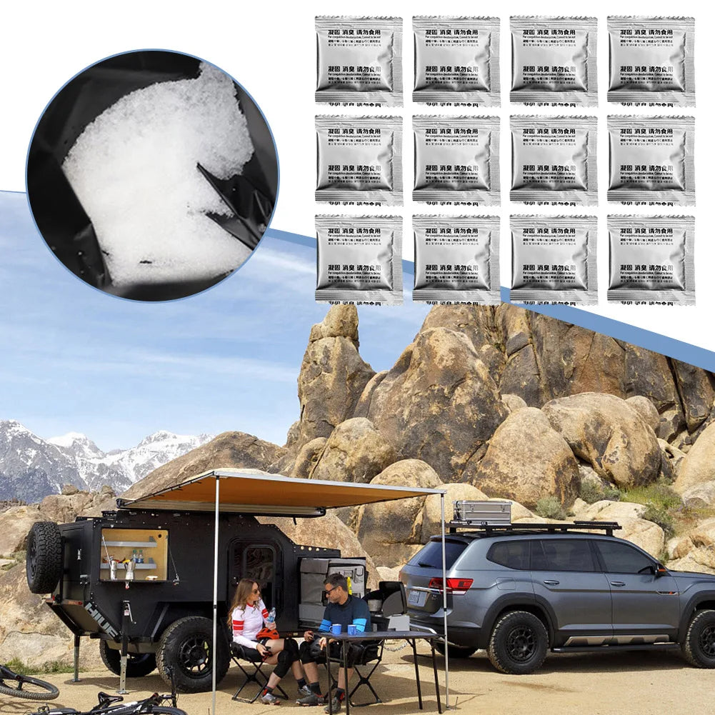 Eco Absorbent Chemical Gel for Camping Portable Toilets