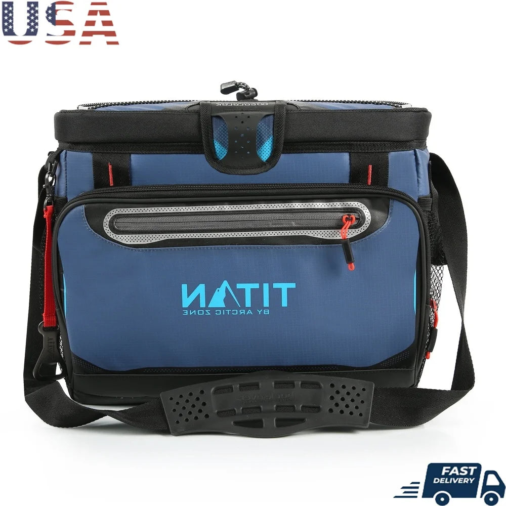 30 Can Soft-Sided Zipper less Cooler