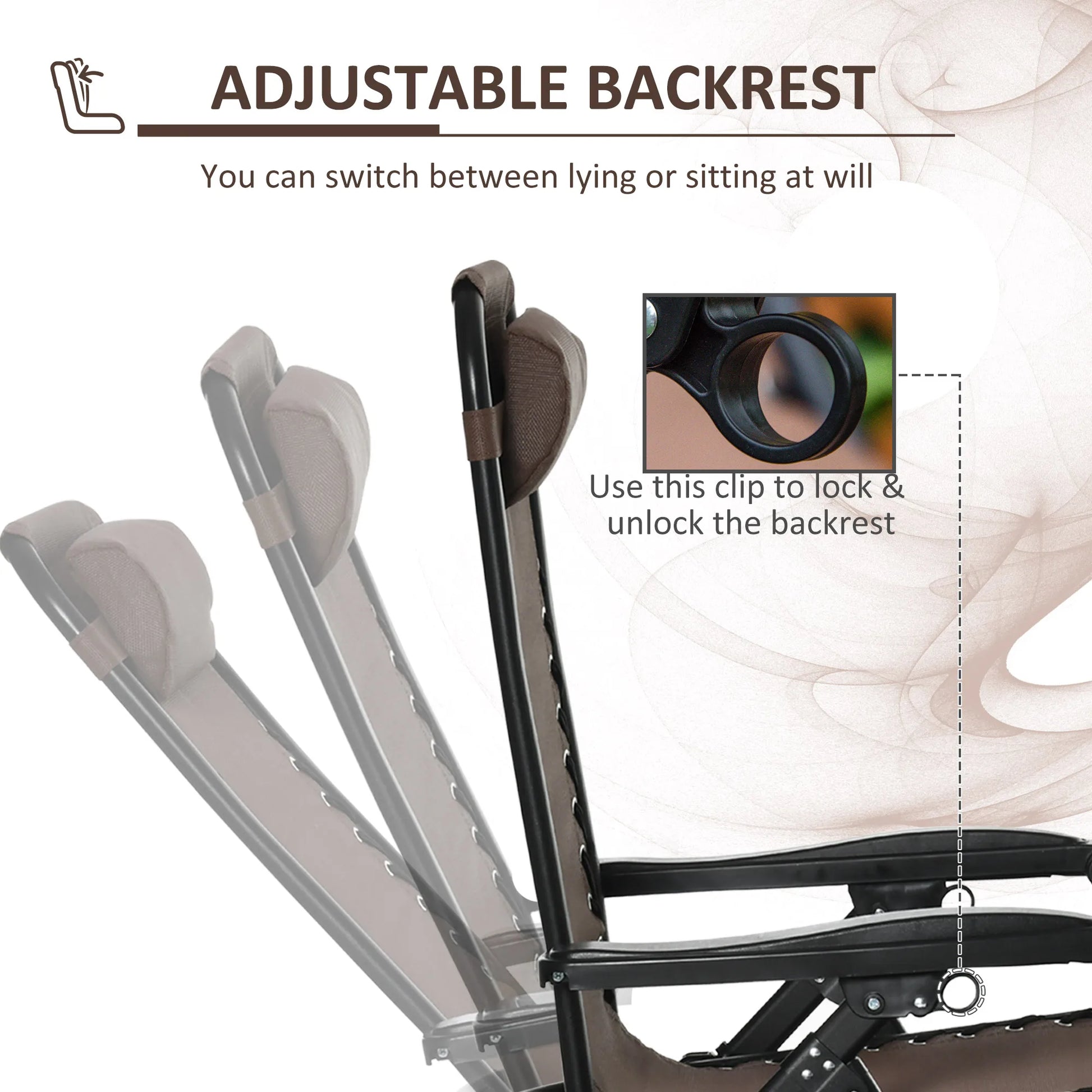 Zero Gravity Reclining Rocking Chair
