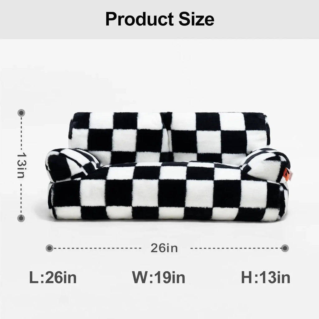 Pet Couch Bed 26×19×13 Inch Washable