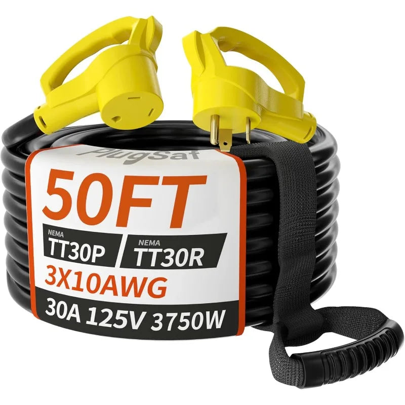 50 FT 30 Amp RV Extension Cord