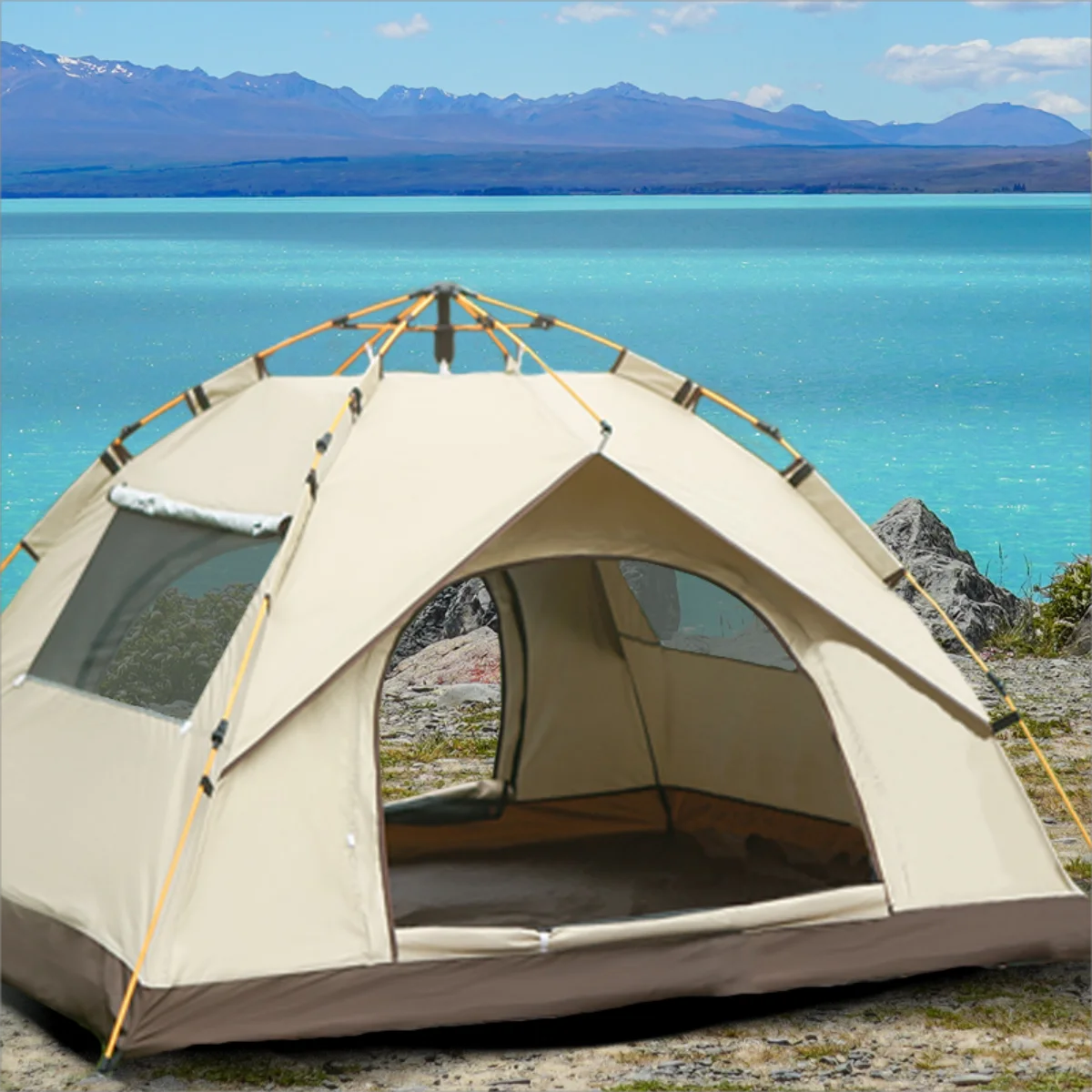 "Outdoor Shelter" Sunshade Two door Two window Tent