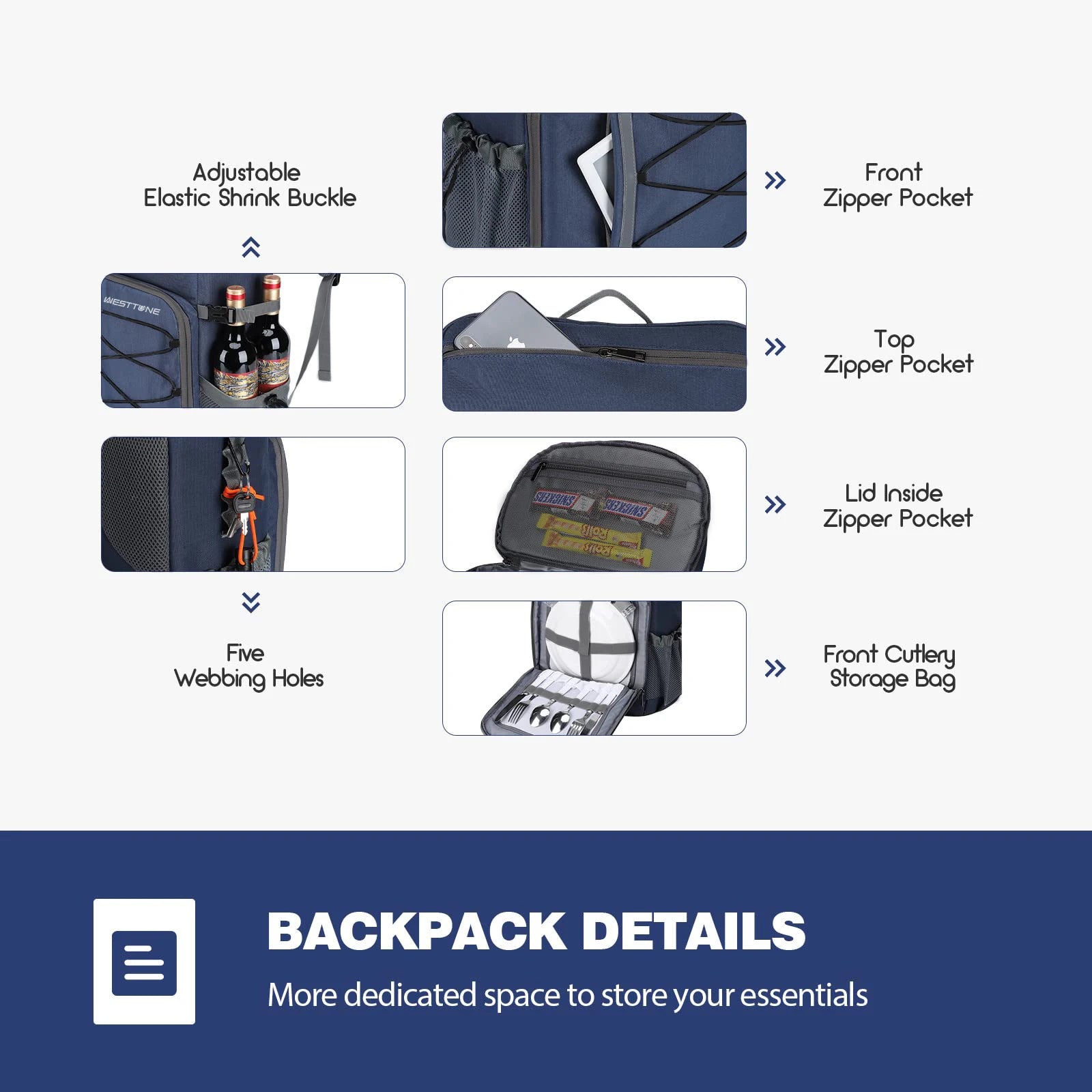 35 Can Backpack Leakproof Insulated Soft Cooler