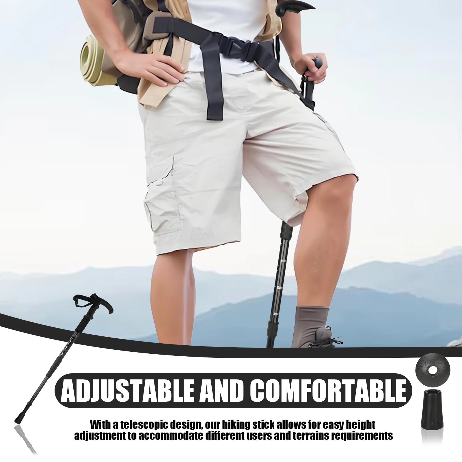 Mountain Climbing Trekking Pole