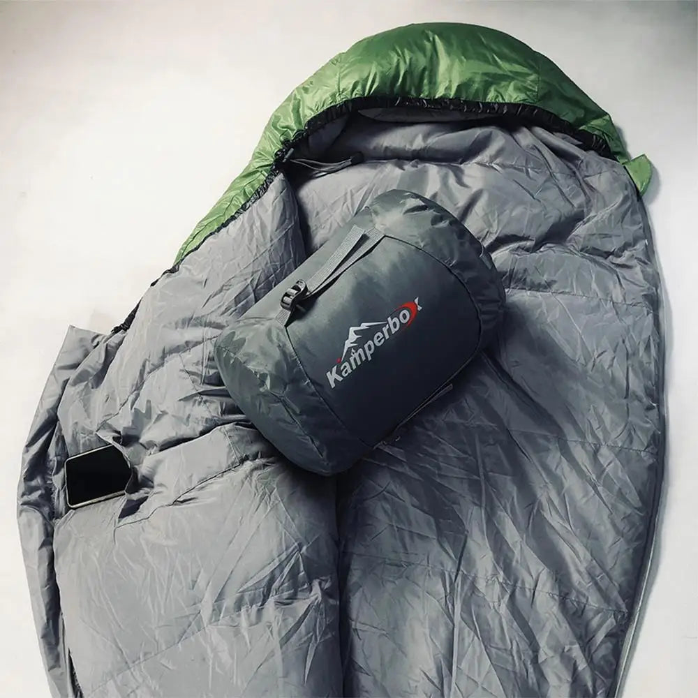 Down Sleeping Bag for Winter Camping