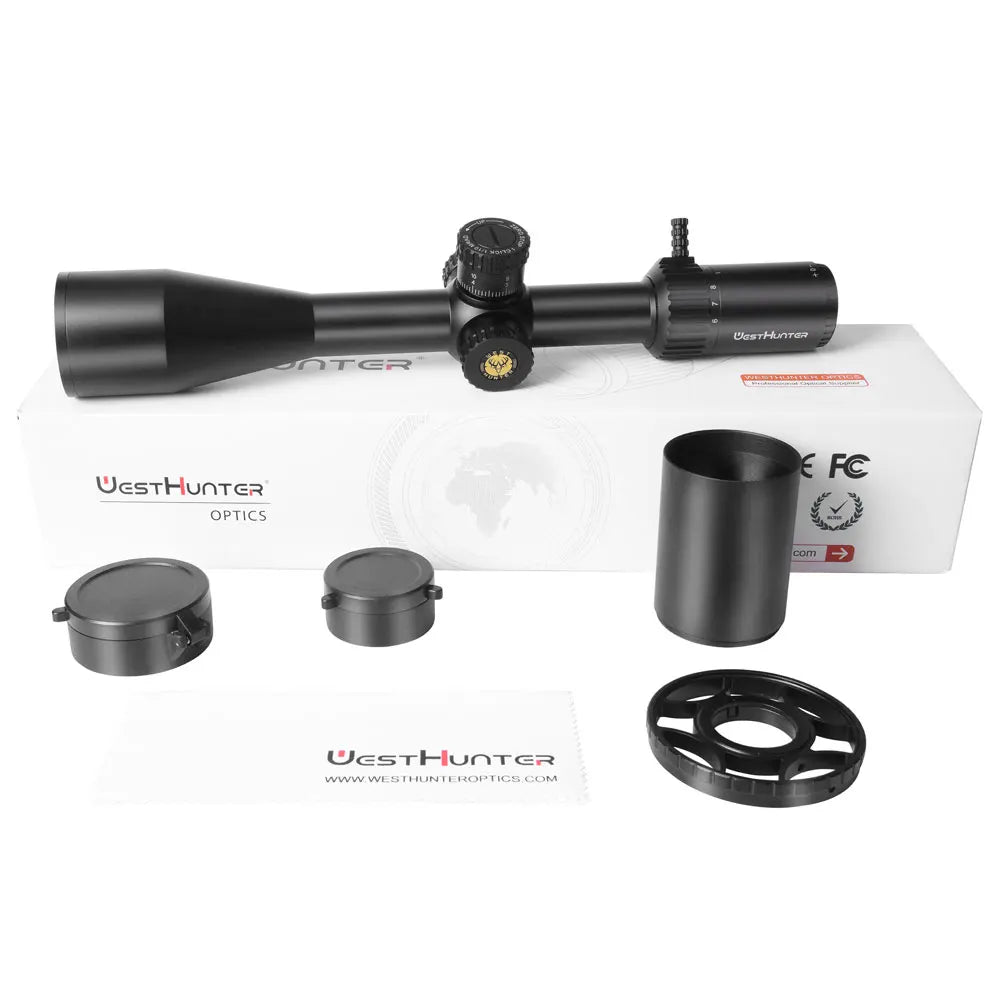 Riflescope 6-24X50 FFP 1/10 MIL with 20mm mount - ZS