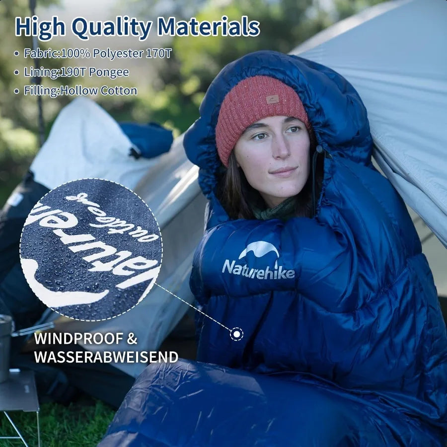 Mummy Backpacking Sleeping Bag 0 Degree