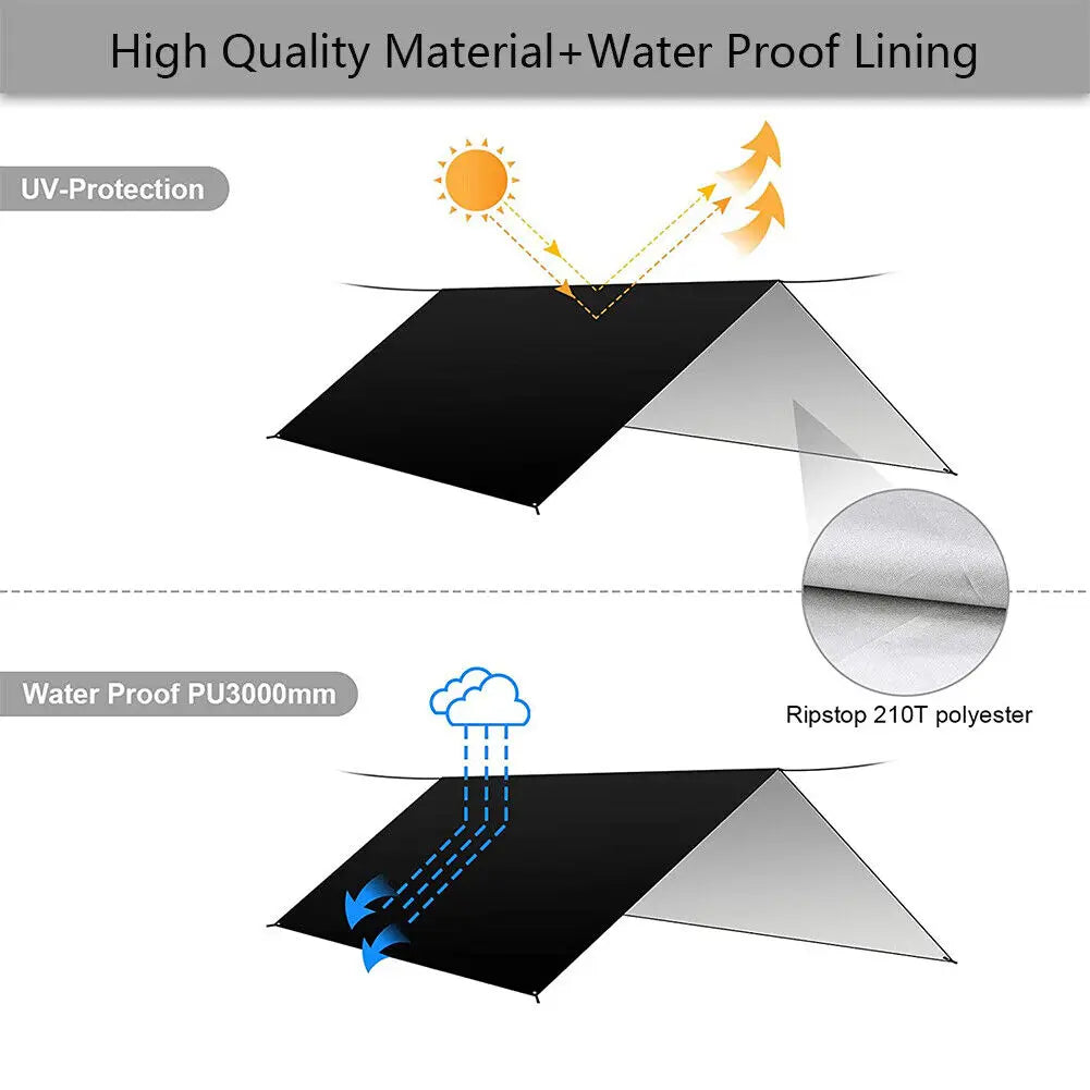 10x10FT Sun Shelter Ultralight Awning