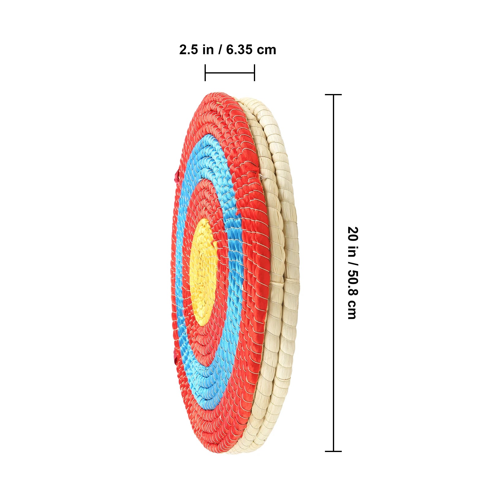 20in Traditional Solid Straw Round Archery Target