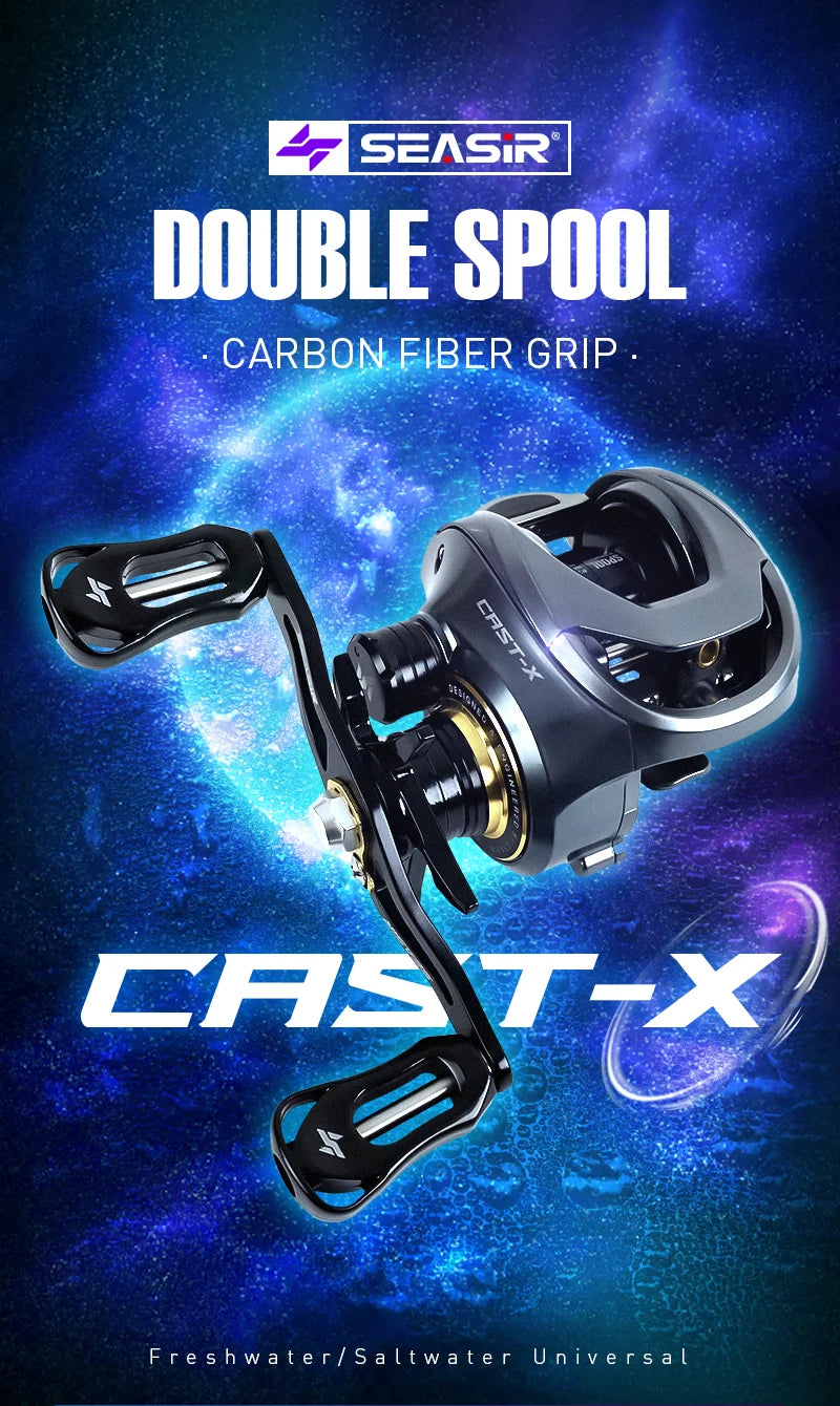 Baitcasting Reel 7.3:1 HS Gear Ratio