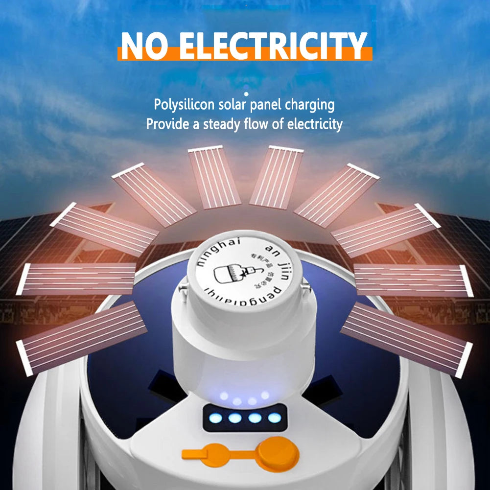 LED Solar Camping Light